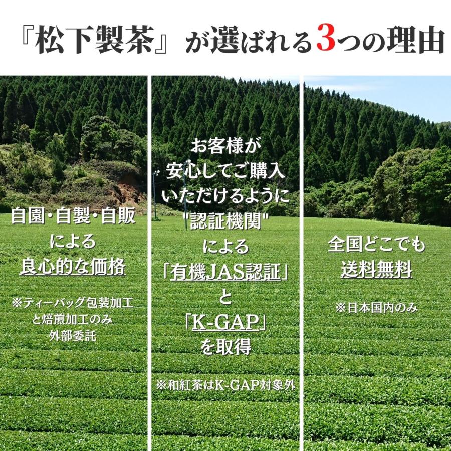 松下製茶 種子島の有機緑茶『ゆたかみどり』 茶葉(リーフ) 100g｜matsushita-seicha｜04