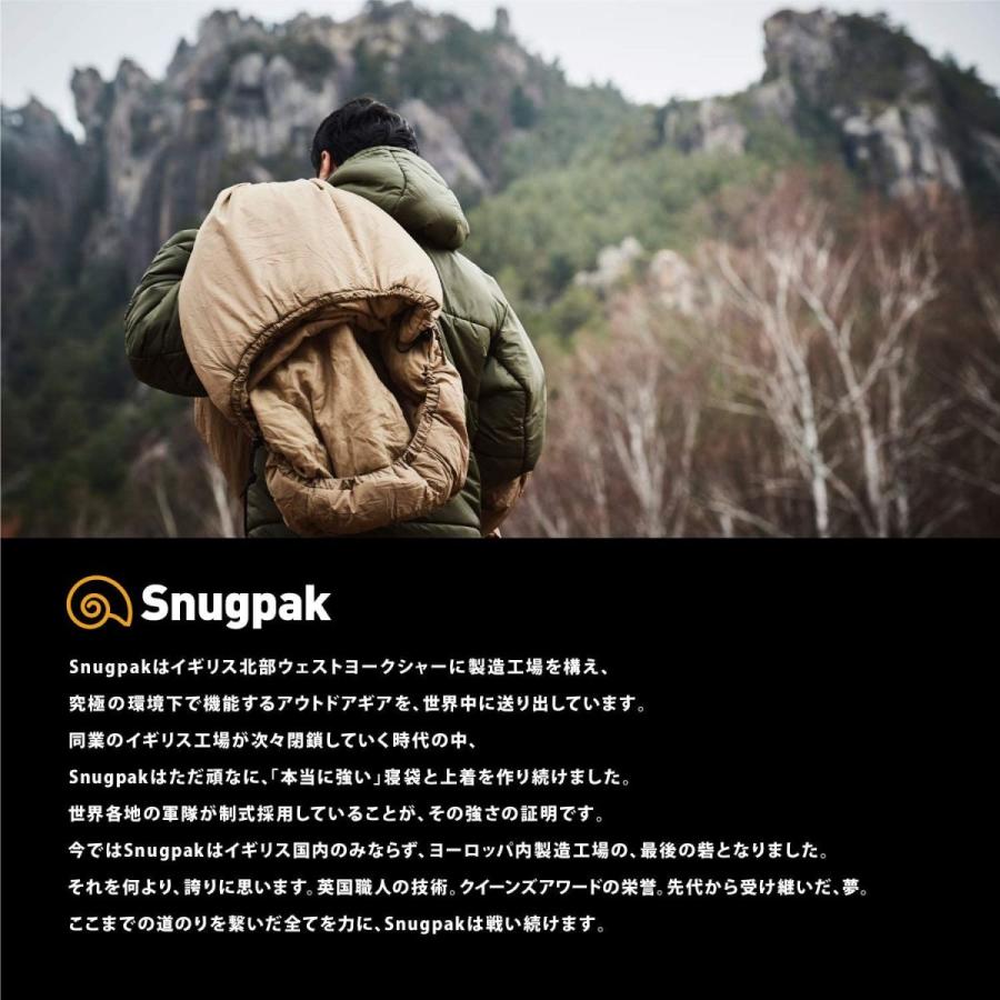 Snugpak(スナグパック) 寝袋 ソフティー12 オスプリー ライトハンド オリーブ 2シーズン対応 UKモデル 快適使用温度-10度|matsushop|04
