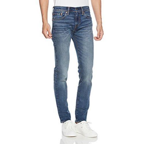 入園入学祝い リーバイス ジーンズ 240 In Indigo Worn Medium メンズ ストレッチ入り スリムフィット 511 ボトムス パンツ