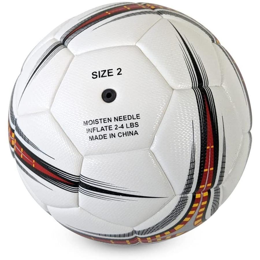 本物の サッカー フットサル サッカーボール 2号球 家の中でドリブルできるfungoal小学生の自主練専用 小さいボール ホワイト 白 Www Threeriversofs Com