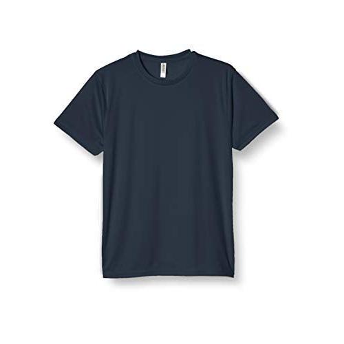 グリマー 半袖 3.5オンス インターロック ドライ Tシャツ クルーネック 00350-AIT ネイビー 3L (日本サイズ3L相