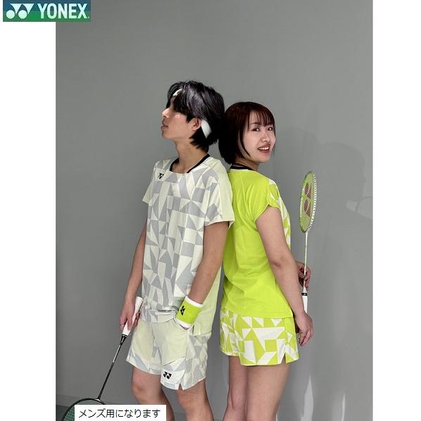 YONEX バドミントン ゲームシャツ パンツ セット YONEX（ヨネックス） 送料無料 メンズゲームシャツ パンツ 上下セット