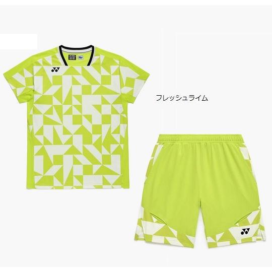 YONEX（ヨネックス） 送料無料 メンズゲームシャツ パンツ 上下セット