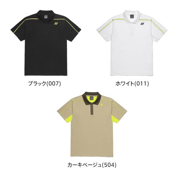 ヨネックス　YONEX テニス＆バドミントン　ゲームウェア　新品　L カーキ YONEX（ヨネックス） ゲームシャツ(フィットスタイル) ユニホーム 半袖