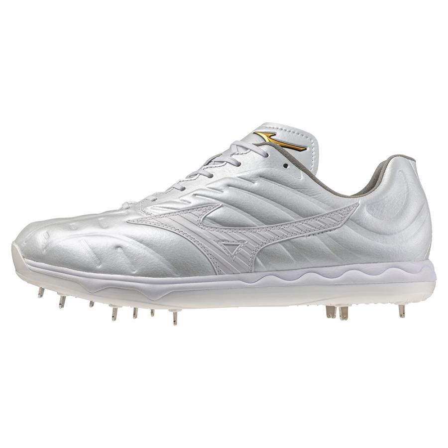 MIZUNO（ミズノ） 送料無料 ミズノプロ 野球 スパイク 金具 白