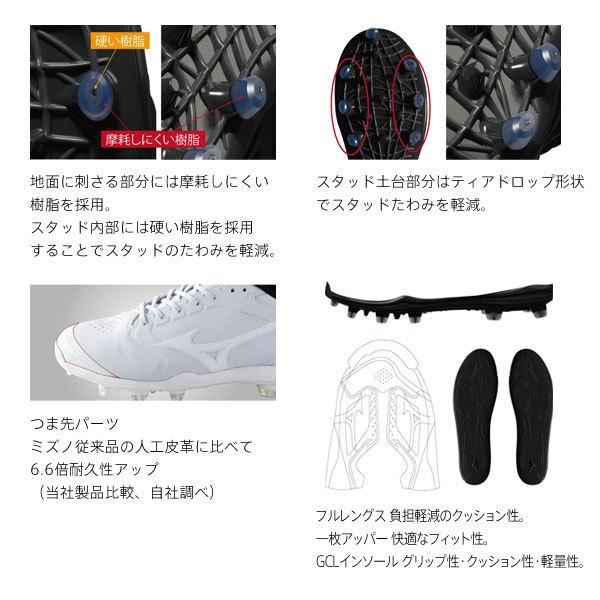 MIZUNO ミズノ 野球スパイク ポイント スタッド ドミナント3TPU
