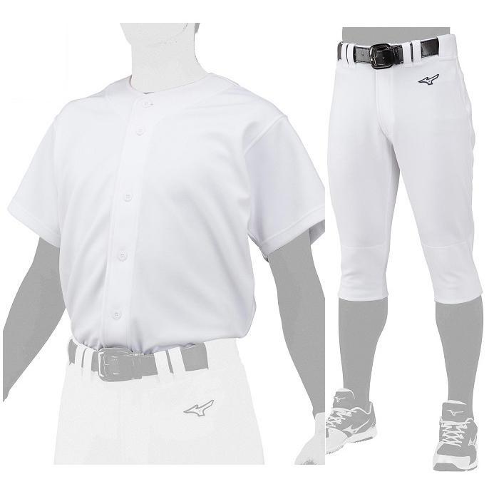 MIZUNO（ミズノ） 野球ユニホーム上下セット 12JC2F6001/12JD2F6401