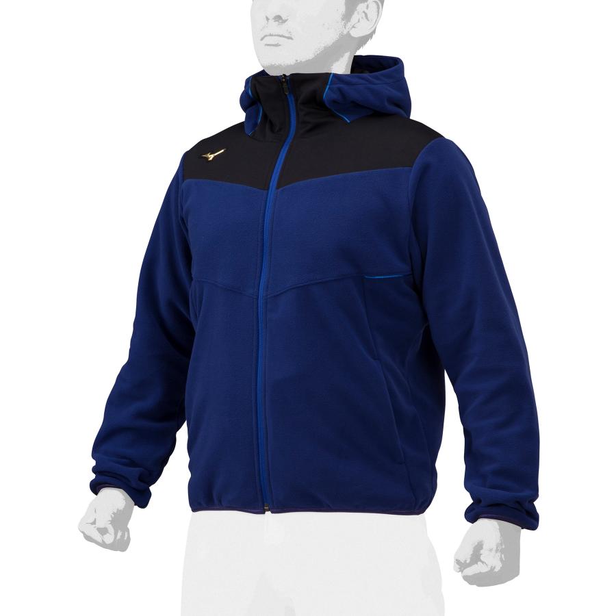 MIZUNO（ミズノ） 送料無料 ミズノプロ フリース パーカー フーディ
