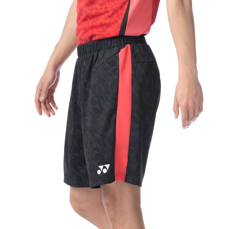 YONEX 15152 ハーフパンツ M黒赤 日本代表着用モデル YONEX（ヨネックス） 【メール便可】ヨネックス メンズ ニットハーフ