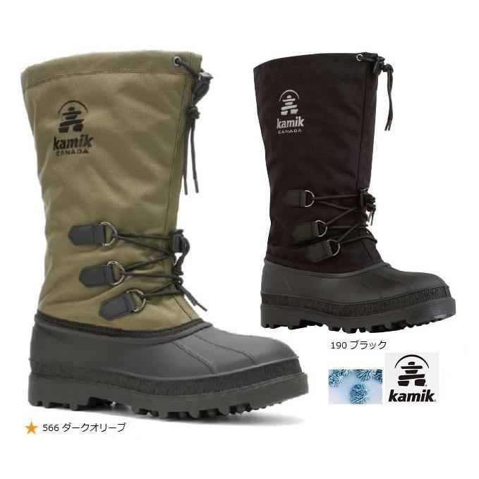 送料無料 カミック カヌック、1600229 ウインターブーツ 返品交換不可