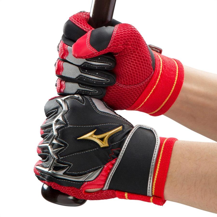 MIZUNO（ミズノ） 【メール便可】ミズノプロ バッティンググローブ