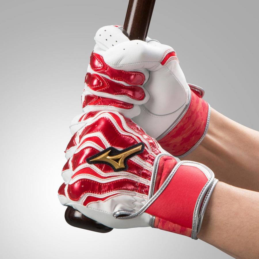 MIZUNO（ミズノ） 【メール便可】ミズノプロ バッティング手袋 両手用