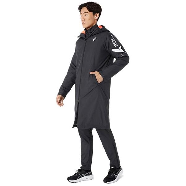 ASICS（アシックス） 送料無料 中綿ロングコート 2031E735 メンズ