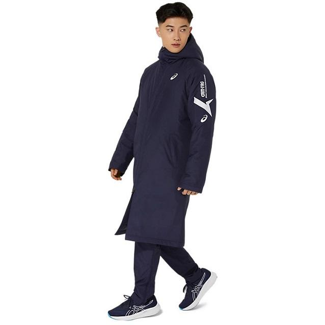 ASICS（アシックス） 送料無料 中綿ロングコート 2031E735 メンズ