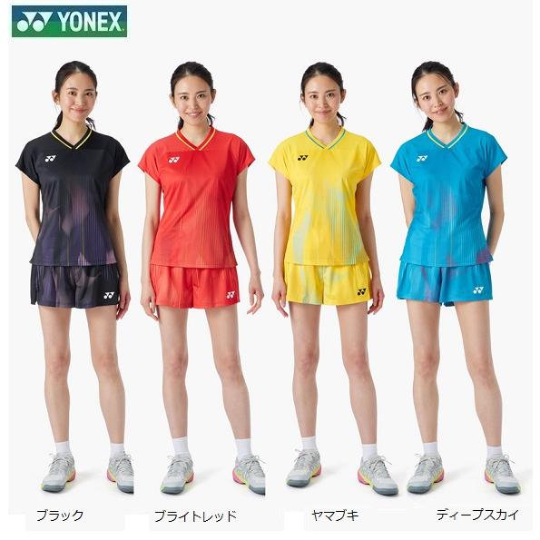 廃盤　お値下げ　YONEX 選手着用モデルウェア Oサイズ YONEX（ヨネックス） 送料無料 レディースユニフォーム上下 20966