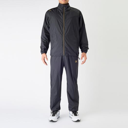 MIZUNO（ミズノ） 送料無料 汗出しウィンドブレーカー 上下 メンズ