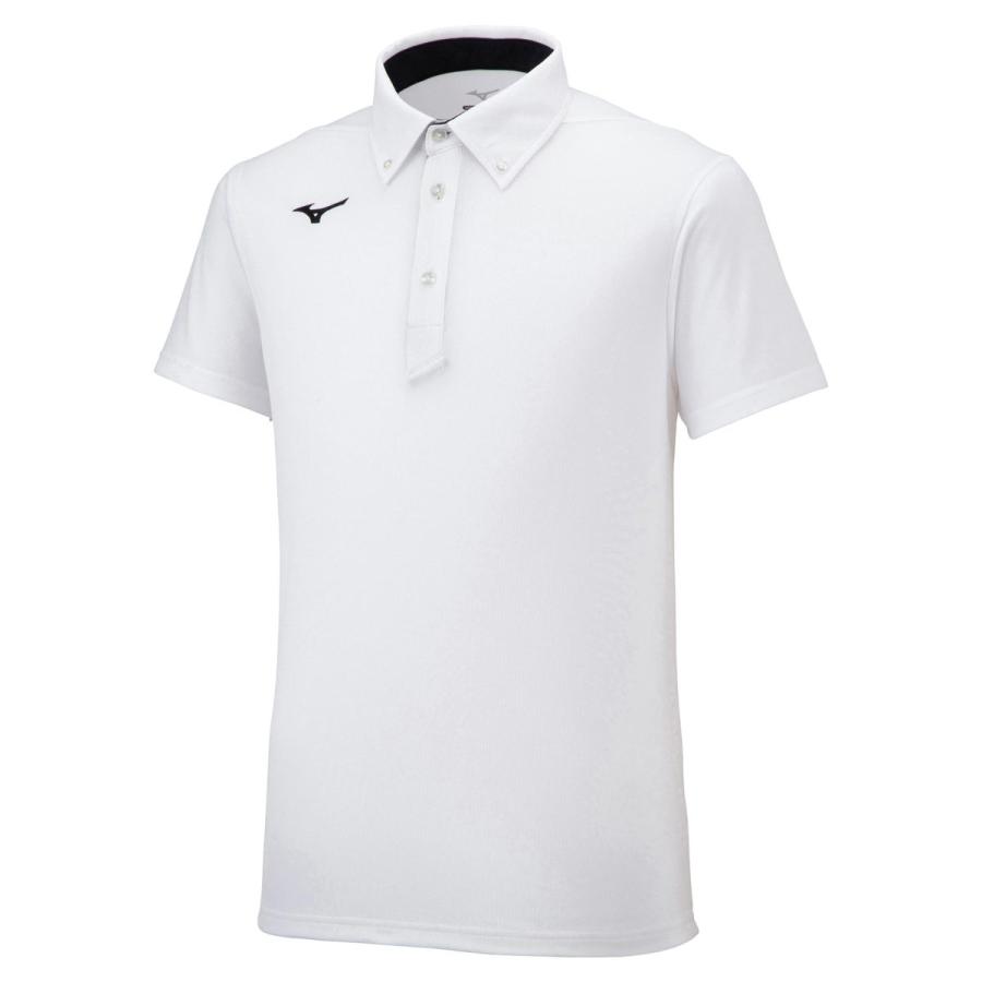 MIZUNO（ミズノ） 【メール便可】ポロシャツ メンズ レディース ボタン