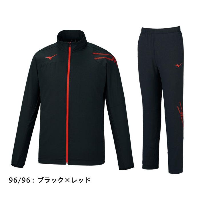 <未使用>ミズノ  スポーツウェア　上下セット　黒　XL ムーブクロス MIZUNO（ミズノ）ウォームアップジャケット パンツ 上下セット