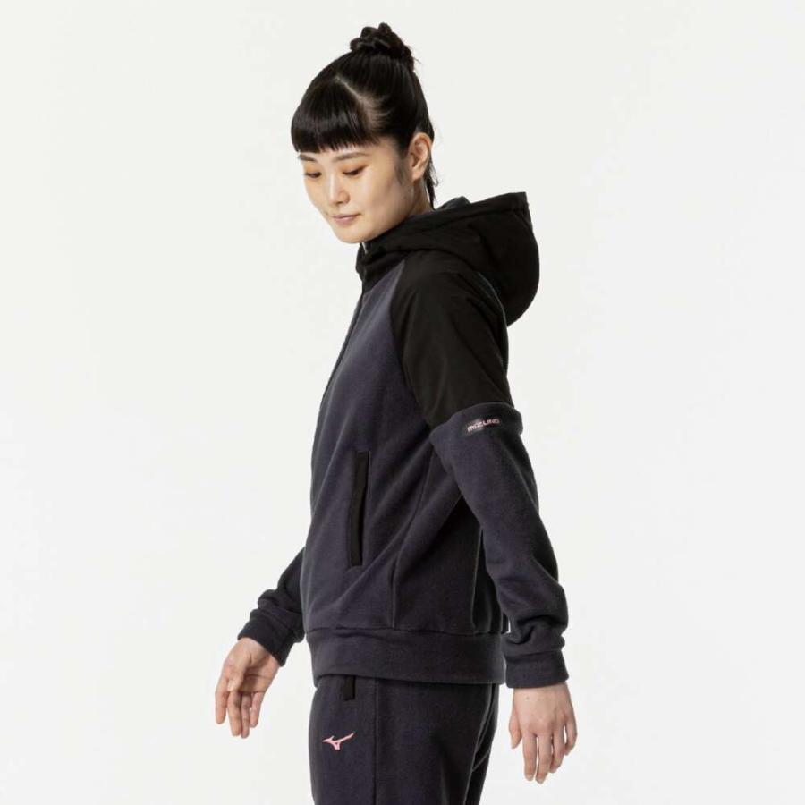 MIZUNO（ミズノ） 送料無料 フリース ジャケット レディース フーディ