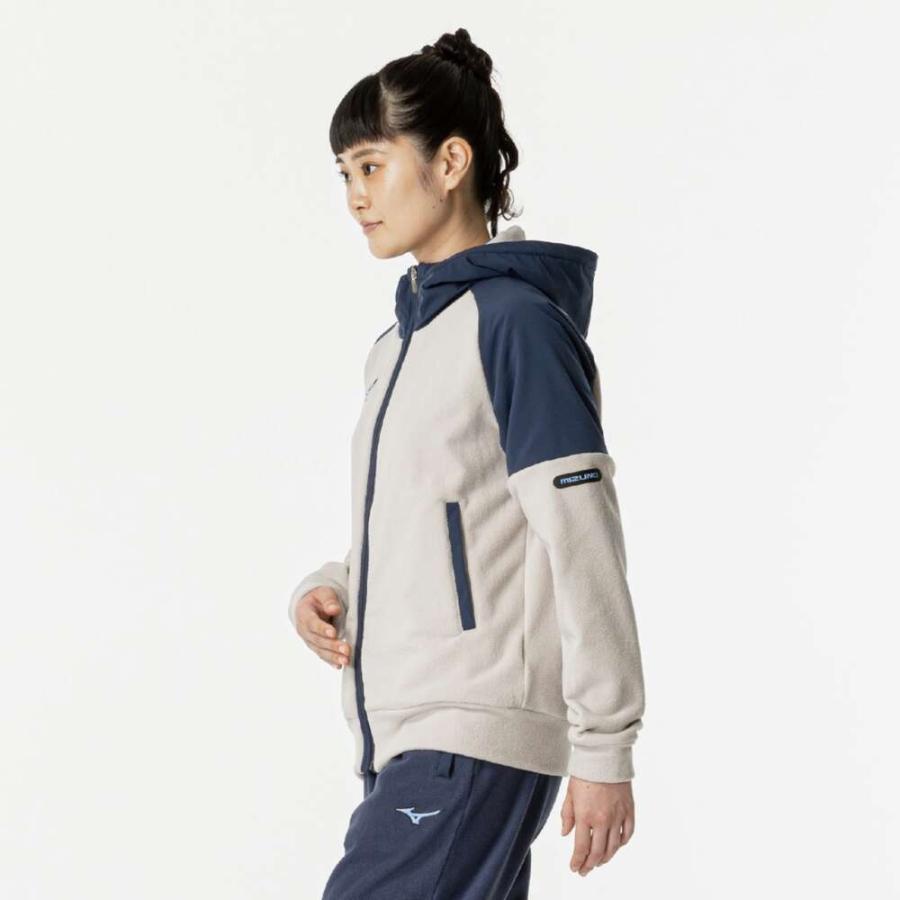 MIZUNO（ミズノ） 送料無料 フリース ジャケット レディース フーディ