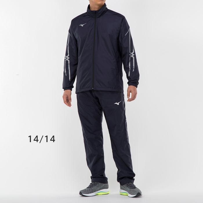 ミズノ  ブレスサーモウィンドブレーカー MIZUNO（ミズノ） 送料無料 ウィンドブレーカー メンズ 上下 発熱 はっ