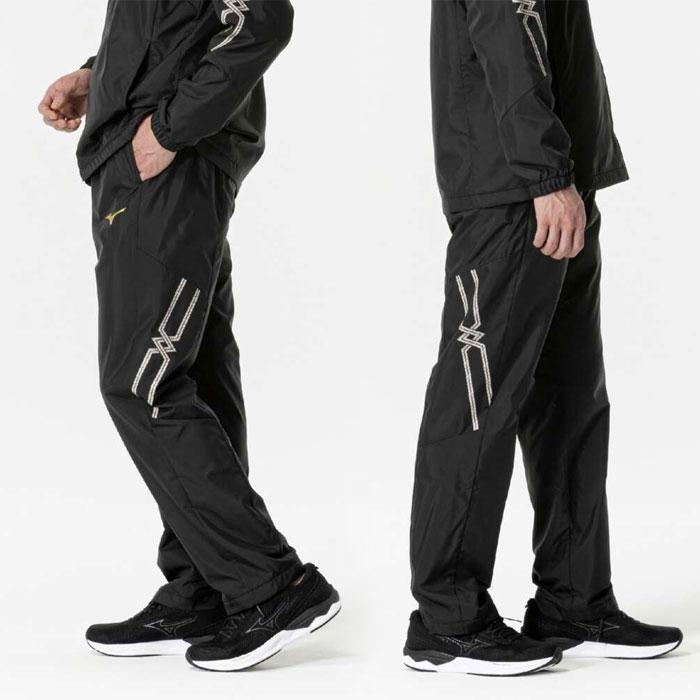 【未使用】スキンズ SKINS ウインドブレーカー パンツ 上下 MIZUNO（ミズノ） 送料無料 ウインドブレーカー パンツ メンズ 発熱