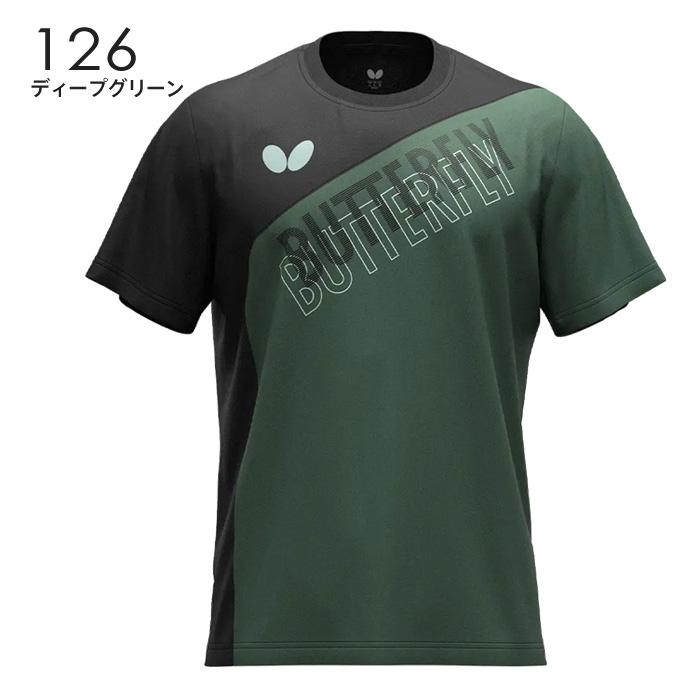 LGB バタフライTシャツ　サイズS バタフライ（Butterfly） 【メール便可】バタフライ 卓球 半袖Tシャツ