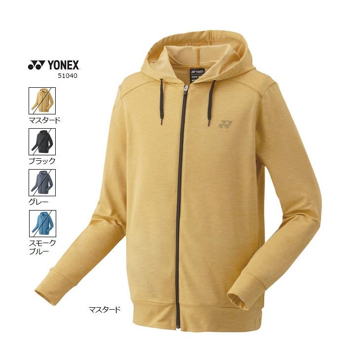 YONEX（ヨネックス） ユニ スウェットパーカー. 51040 男女兼用