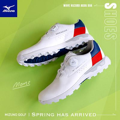 MIZUNO ミズノ ゴルフシューズ メンズ スパイクレス 防水