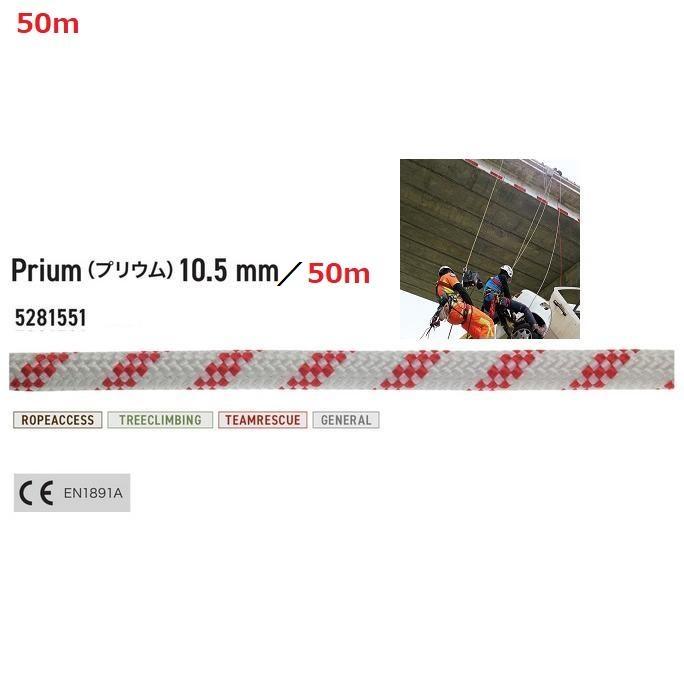 C.A.M.P. 送料無料 カンプ ロープ プリウム 10.5mm×50m 高所作業 安全 