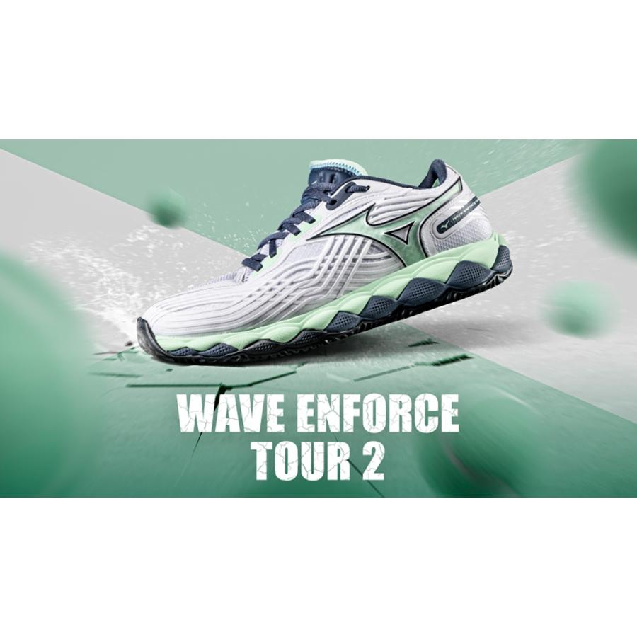 MIZUNO（ミズノ） 送料無料 テニスシューズ オムニクレー ウエーブエン