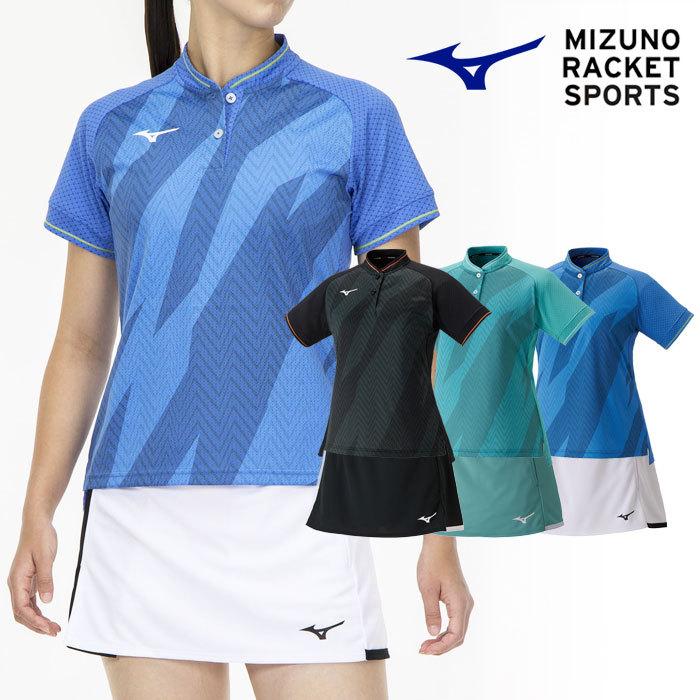 MIZUNO テニス Tシャツ スカートセット M MIZUNO（ミズノ） 送料無料 ゲームシャツ＆スカート 上下セット