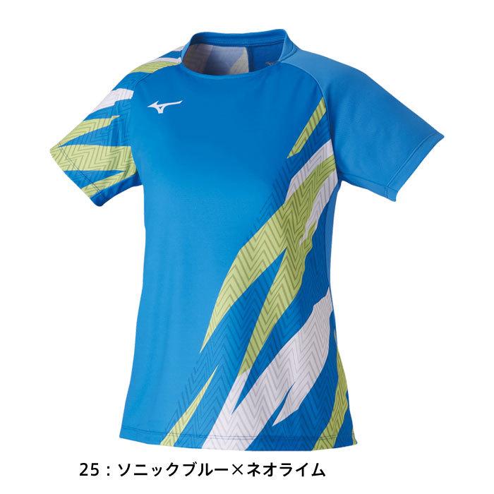 【SALE／76%OFF】 ミズノ ゲームシャツ レディース 62JA0212 バドミントン テニス ソフトテニス kids-nurie.com