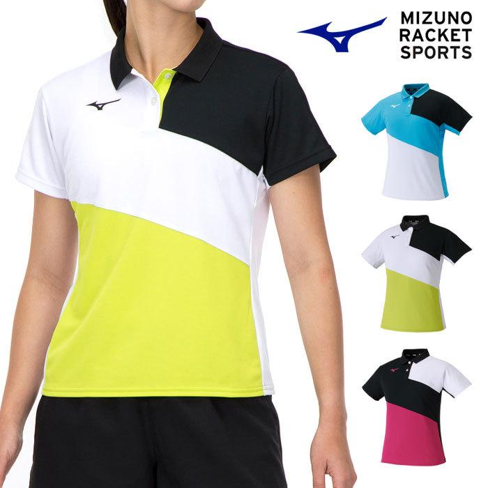 ミズノ ゲームシャツ レディース 62JA2206 バドミントン テニス ソフトテニス