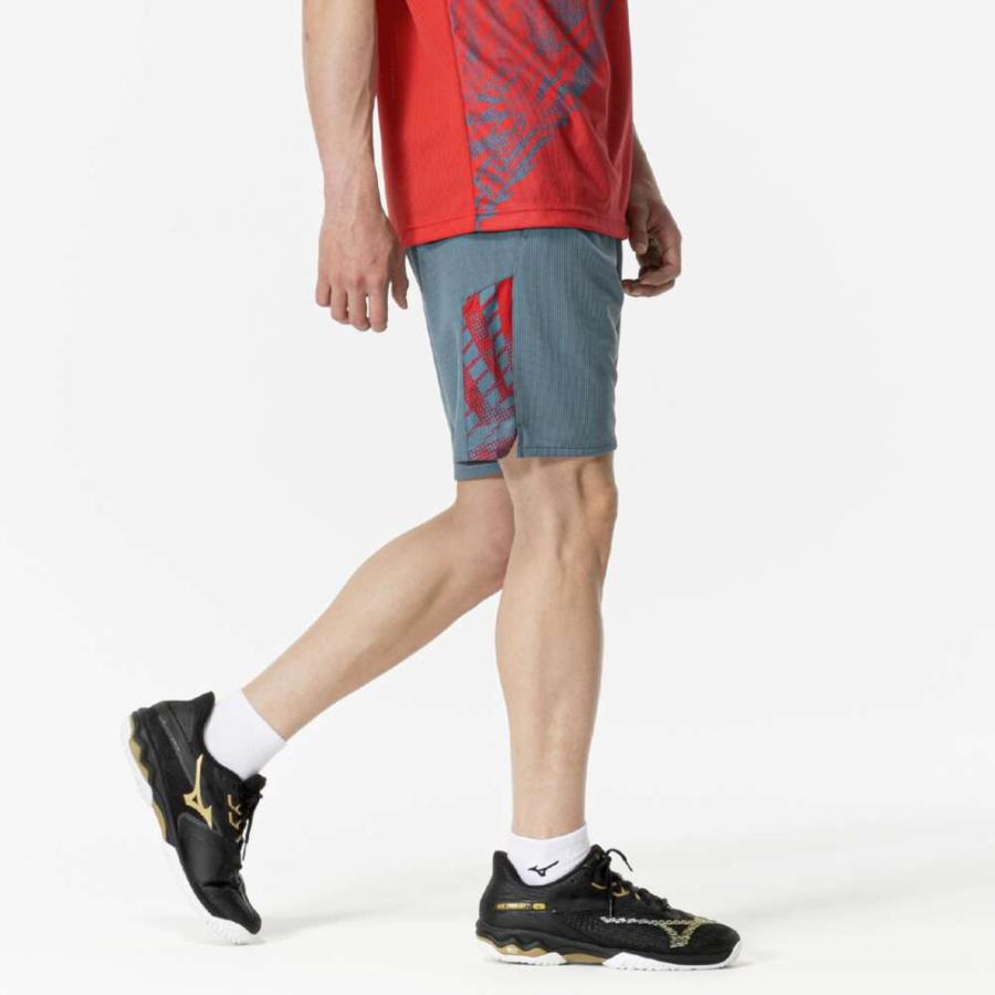 MIZUNO 送料無料 ミズノ テニスウェア メンズ 上下 ゲームシャツ