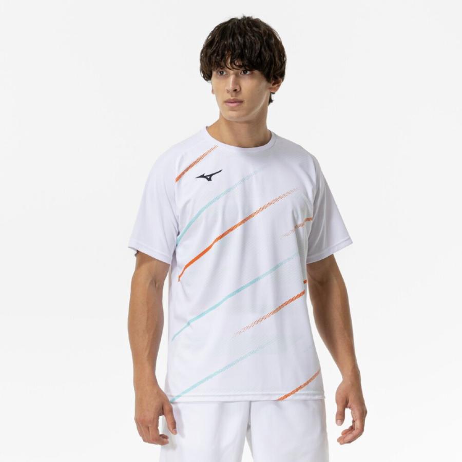 【メール便可】ミズノ ゲームシャツ メンズ テニスウェア 62JAC025 テニス ソフトテニス バドミントン