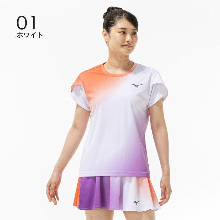 お値下げしました。テニスウェア　まとめて　サイズM MIZUNO（ミズノ） 【メール便可】ミズノ ゲームシャツ レディース