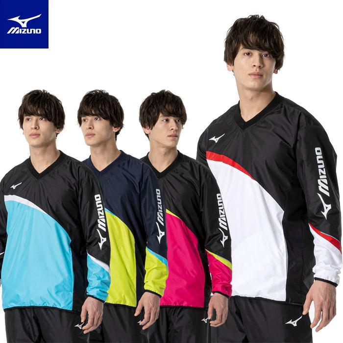MIZUNO（ミズノ） ブレーカー長袖シャツ メンズ 裏メッシュ はっ水