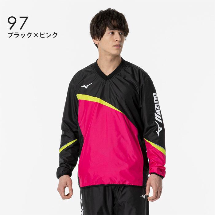 MIZUNO（ミズノ） ブレーカー長袖シャツ メンズ 裏メッシュ はっ水