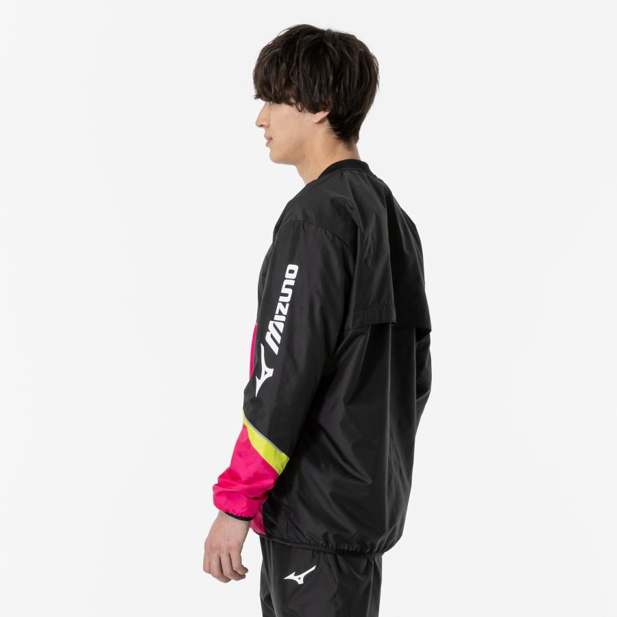 MIZUNO（ミズノ） ブレーカー長袖シャツ メンズ 裏メッシュ はっ水