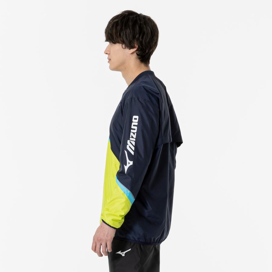 MIZUNO（ミズノ） ブレーカー長袖シャツ メンズ 裏メッシュ はっ水