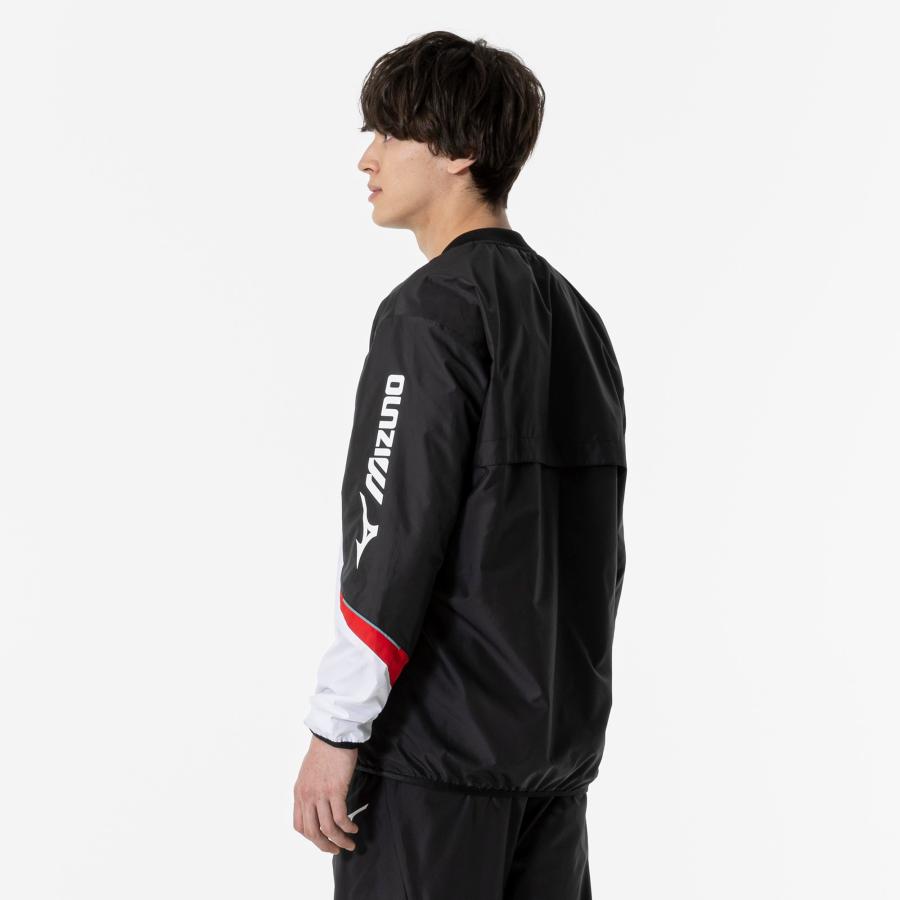 MIZUNO（ミズノ） ブレーカー長袖シャツ メンズ 裏メッシュ はっ水