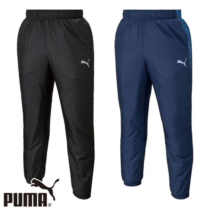新品未使用 プーマ puma ジャージパンツ 中綿ウォーマーパンツ 黒 PUMA（プーマ） 送料無料 ウインドブレーカー パンツ メンズ 中綿 防風