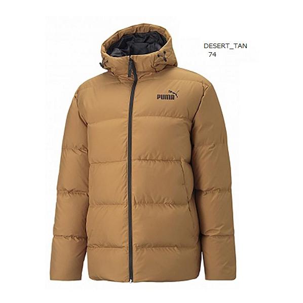 ハム　PUMA  フード付きダウンジャケット PUMA（プーマ） メンズ ダウンパーカー 672411 ダウンジャケット