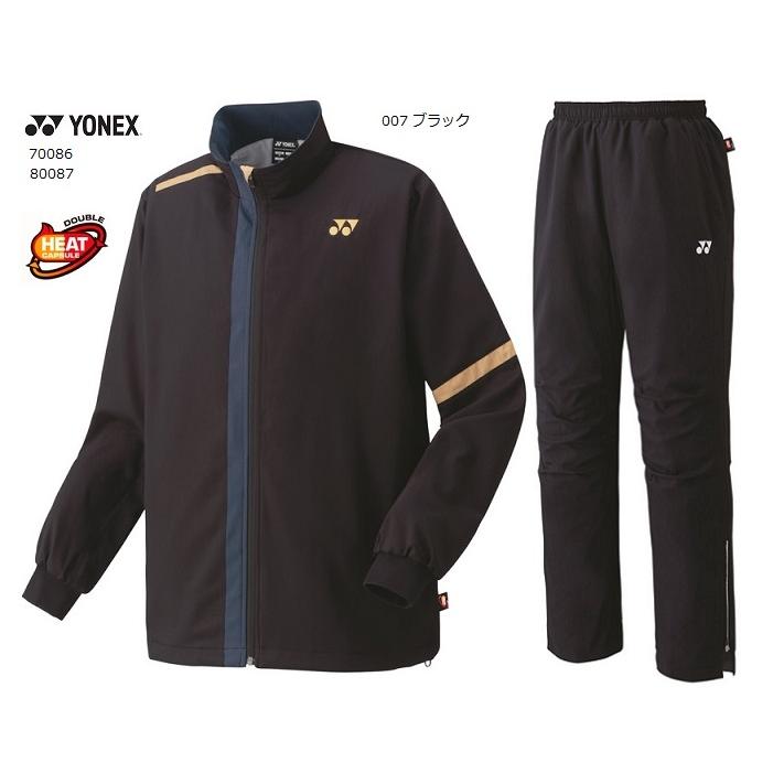 YONEX ヨネックス 70086 80087 ウォーマーシャツ パンツ 裏地付 YONEX ヨネックス 70086 80087 ウォーマーシャツ パンツ 裏地付