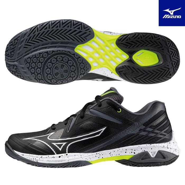 美品　MIZUNO ウエーブクロー3 WIDE バドミントン　27.5 4E MIZUNO（ミズノ） 送料無料 バドミントンシューズ ウエーブクロー3
