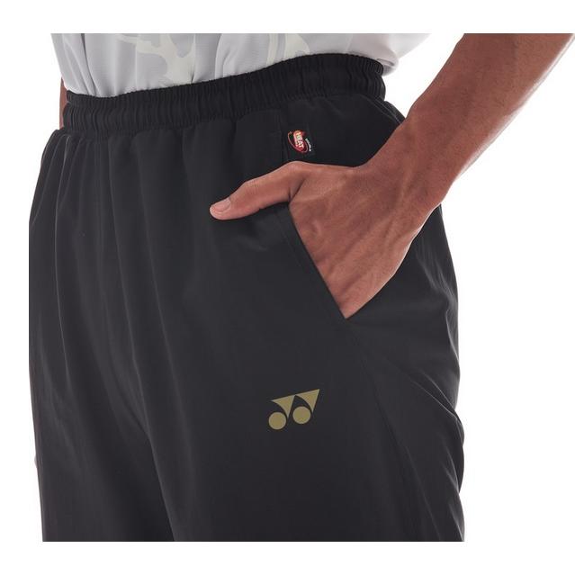YONEX ブラックウォーマーパンツ　新品未使用 YONEX（ヨネックス） 80088 ユニ裏地付 ウインドウォーマーパンツ
