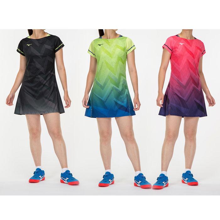 レディースワンピース MIZUNO（ミズノ） 【メール便可】ミズノ 卓球ユニフォーム レディース