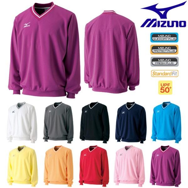 MIZUNO（ミズノ） 長袖 Vネック スウェットシャツ A75LM100 スポーツ