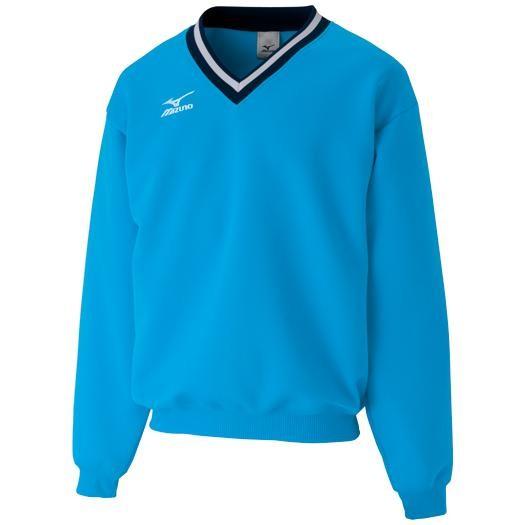 【美品】ミズノスエットトレーナー　長袖 Vネック ウェア Sサイズ MIZUNO ミズノ 長袖 Vネック スウェットシャツ A75LM100